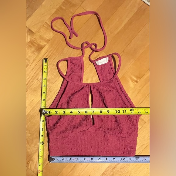 Altarβd State Salmon Peekaboo Crop Top | Size XS - Picture 3 of 10